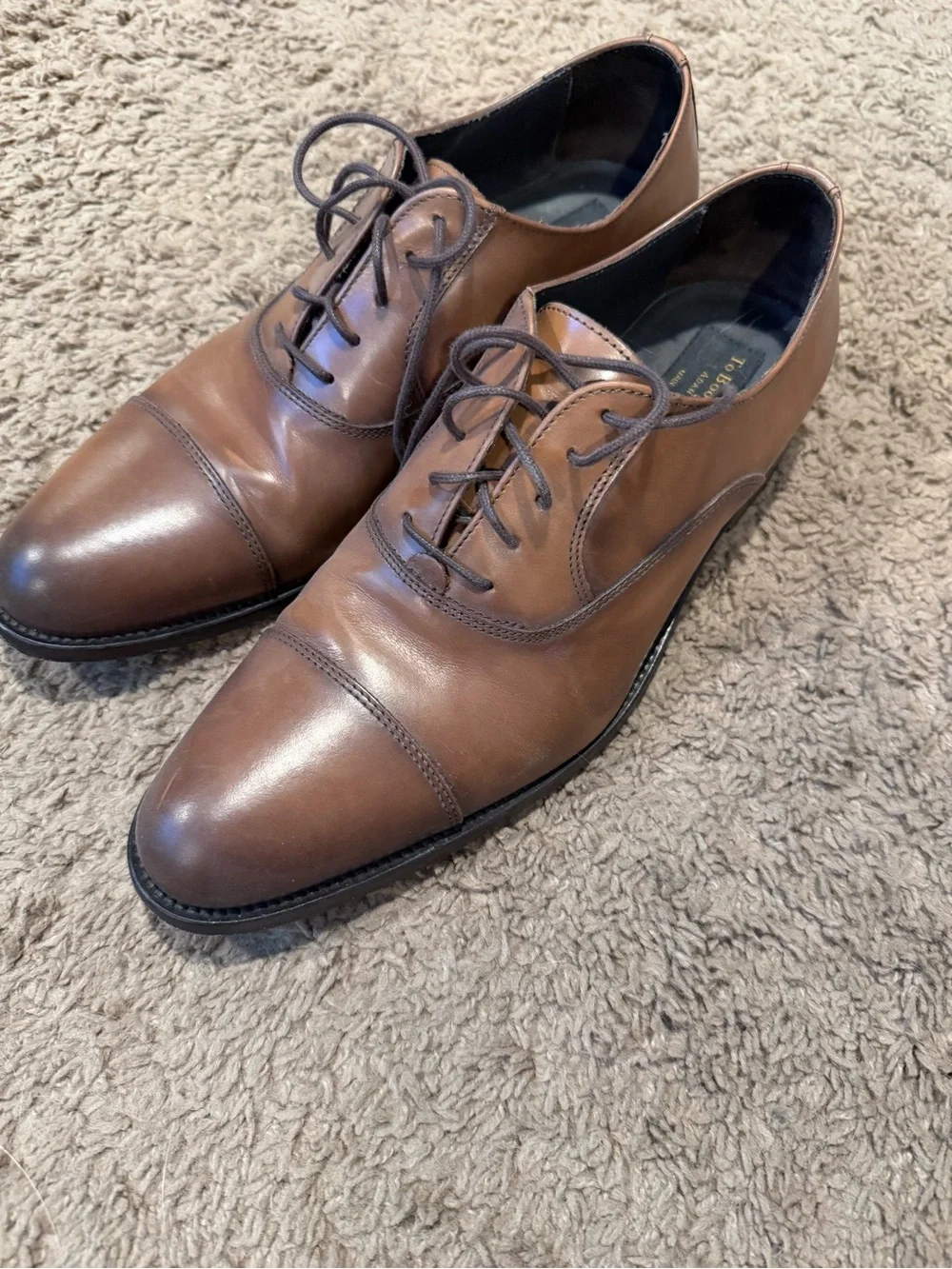 To Boot brown leather